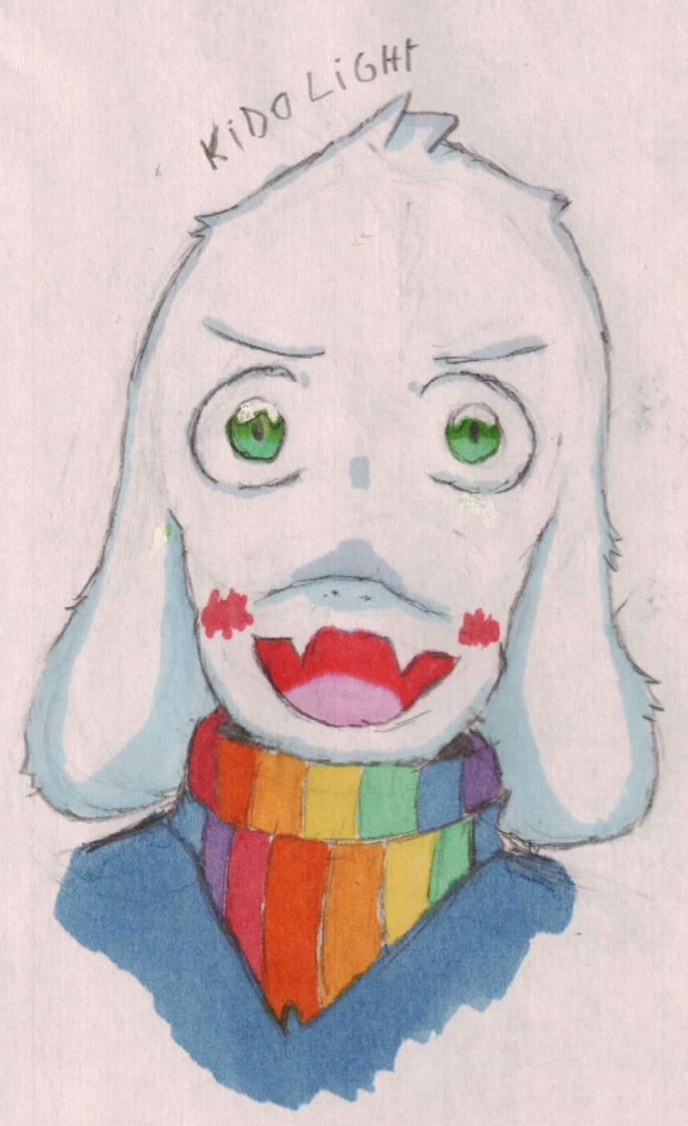 asriel storyshift by KidoIight on DeviantArt
