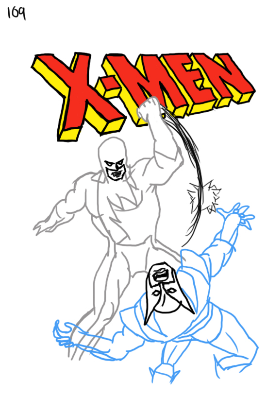 Uncanny Xmen - 109 cover (WIP)