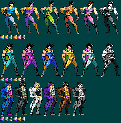 JoJo's Bizarre Adventure - Stardust Crusaders by MasterPiece64 on