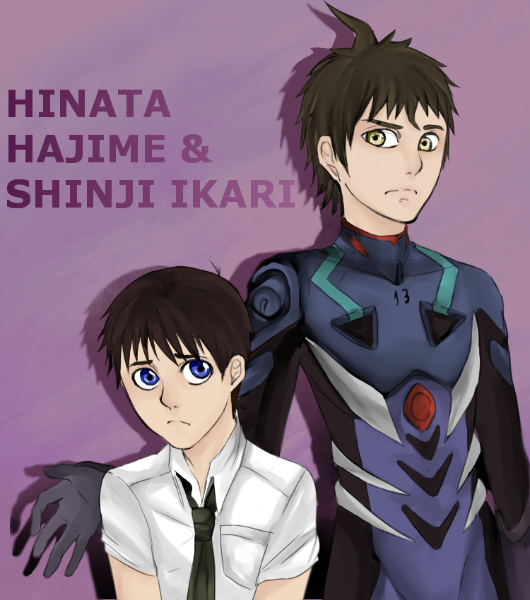 Hinata Hajime - Shinji Ikari Crossover