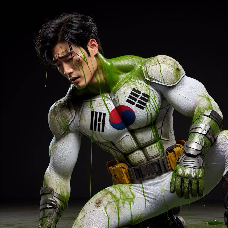 Super Soldier K, got slimed by SuperSoldierK on DeviantArt