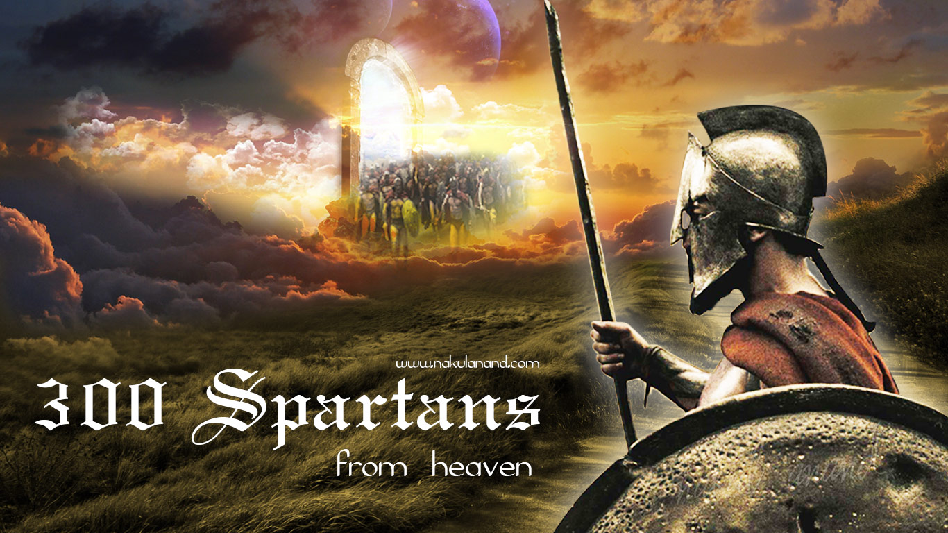 300 Spartans from heaven