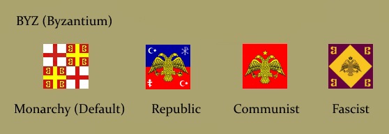 Alternate Flags for Byzantium