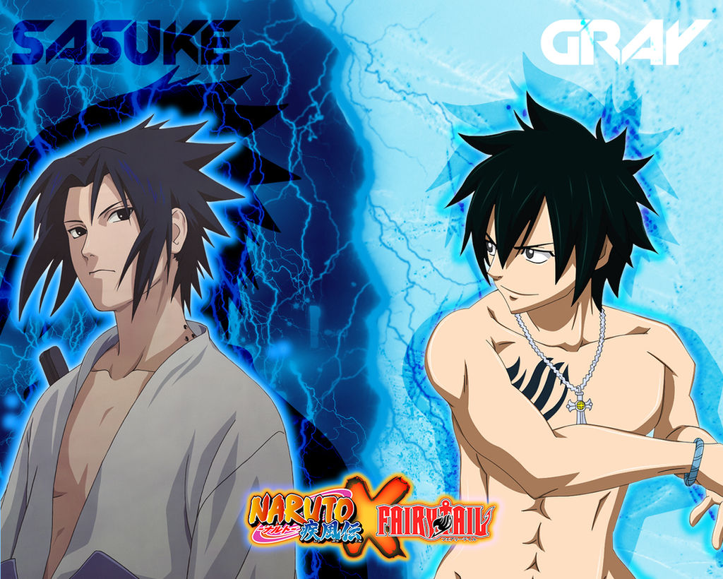 Wallpaper Narutoxfairy Tail Sasuke And Gray By Dlynk On Deviantart Wallpaper Narutoxfairy Tail Sasuke And Gray By Dlynk On Deviantart