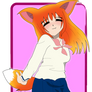 A kitsune-girl