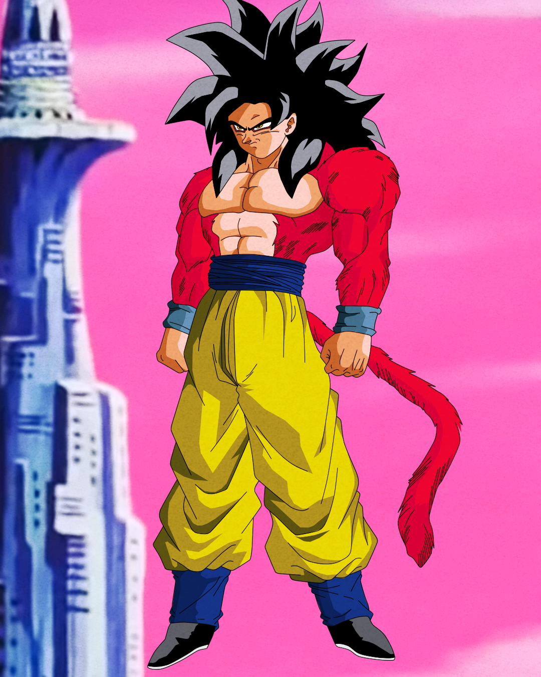 Goku de Dragon ball GT