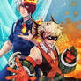 Todoroki and Bakugou