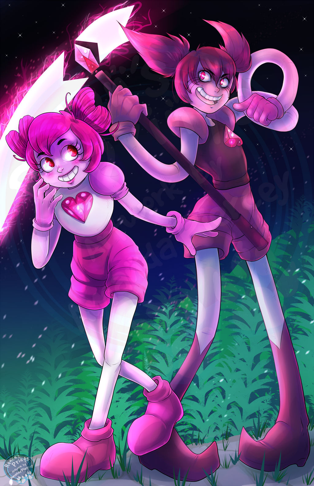 Deviantart Spinel Spinel - Steven Universe by RenonsPrints on DeviantArt