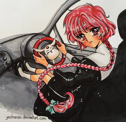 Hikaru driving 2