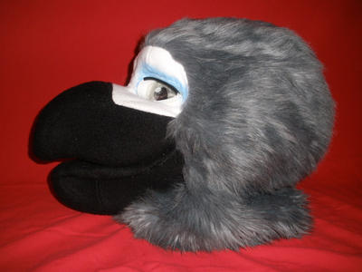 African Grey Fursuit Head (Head Example!) - 2011