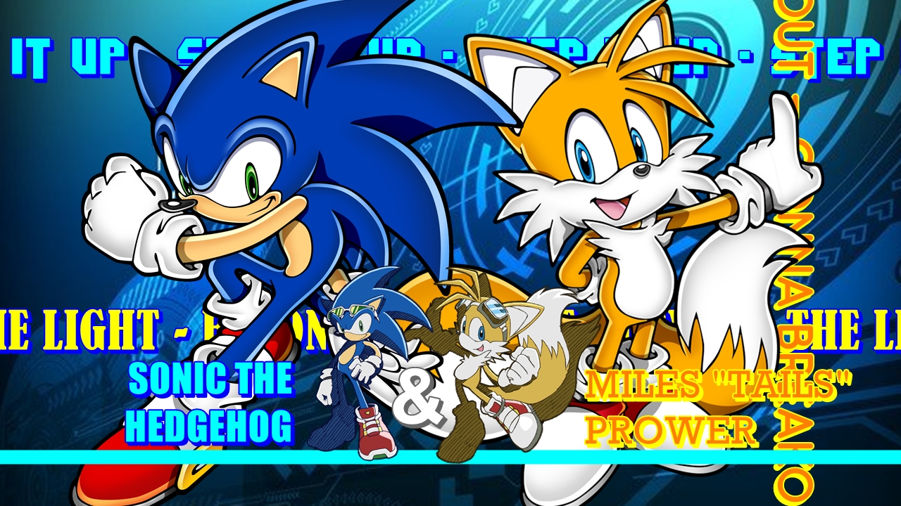 Sonic Inventions Sonic and Tails - Blue Digital Invention Wallpaper by JeremyFanon on ...