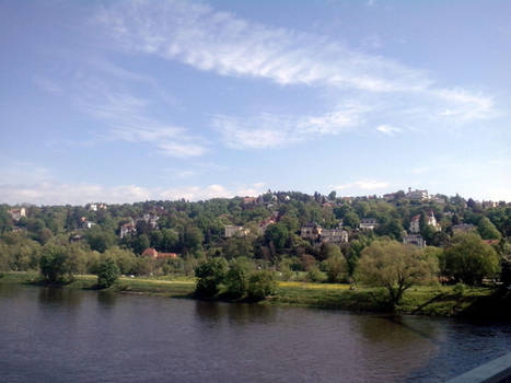 Landscape from Dresden Blue Wonder