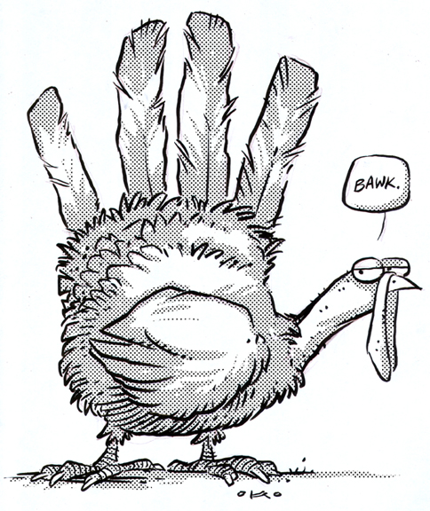 Hand Turkey by Kennon9 on DeviantArt