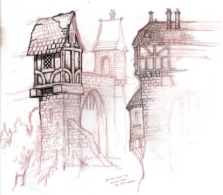 Castle Sketching