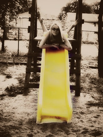 Only yellow slide