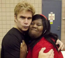 Luna-Chan and Vic Mignogna at AWA 2014