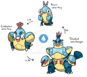 Water Starter Family