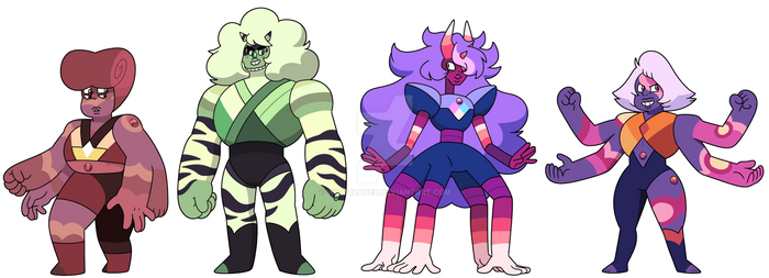 *CLOSED* February Amethyst x Jasper Adopts