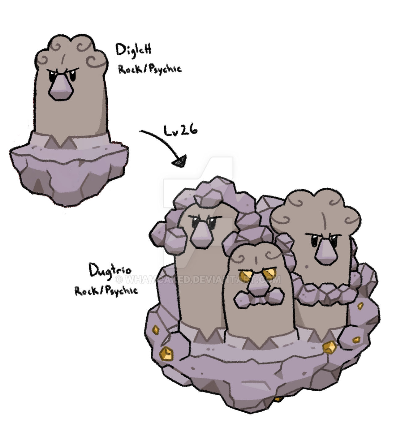 Line Drawing Diglet Fronterran Diglett Line by Whamcaked on DeviantArt