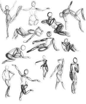 'Figure Drawings' Portfolio piece 6