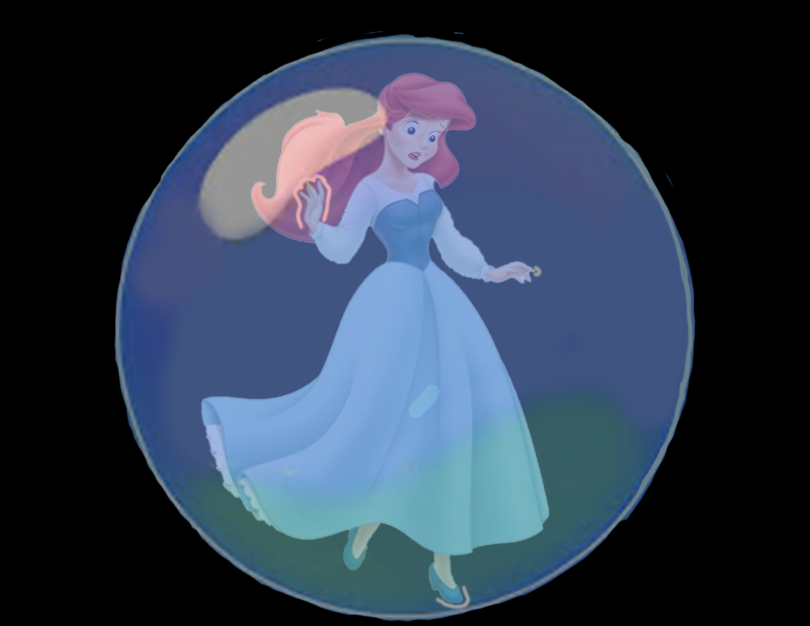 Ariel Trapped in the Bubble by curler11 on DeviantArt