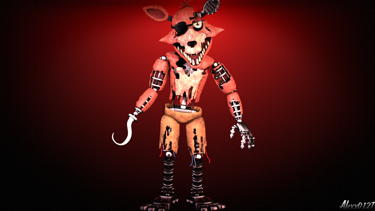 Withered Foxy HD by ItaliaOfGodsYT on DeviantArt