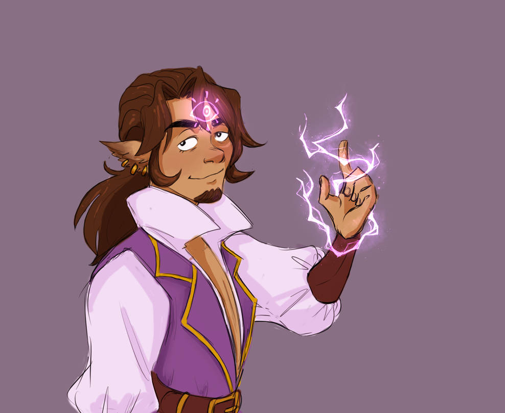 Have You Heard Tale of Scanlan the Bold? by LeopardMask79 on DeviantArt