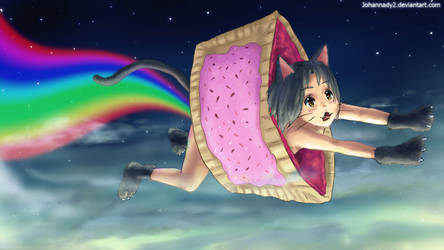 Nyan Cat Girl by johannady2