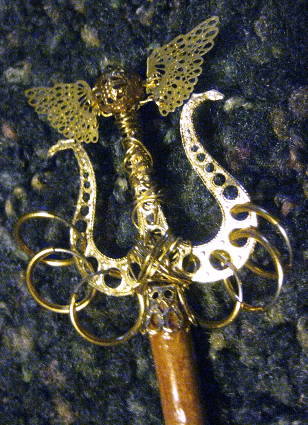 Ancient Staff Close up