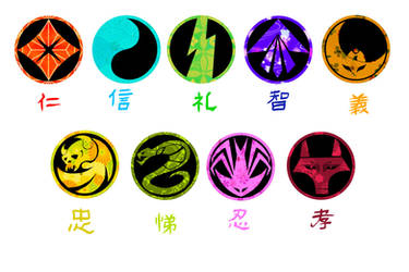 Ronin Warrors/Yoroiden ST Symbol Guide by Warlord-of-Noodles