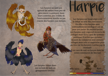 Fiche harpie