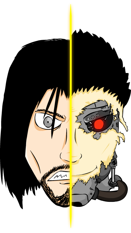 Human and Terminator by LimonRUS on DeviantArt