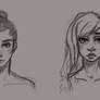 Female Face Variations 1