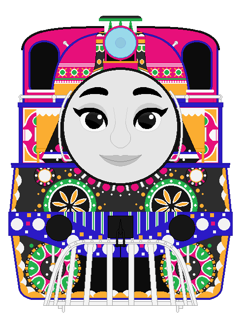 Ashima Engine Deviantart Ashima The Indian Engine Front By Trainman3985 by TheGothEngine on ...