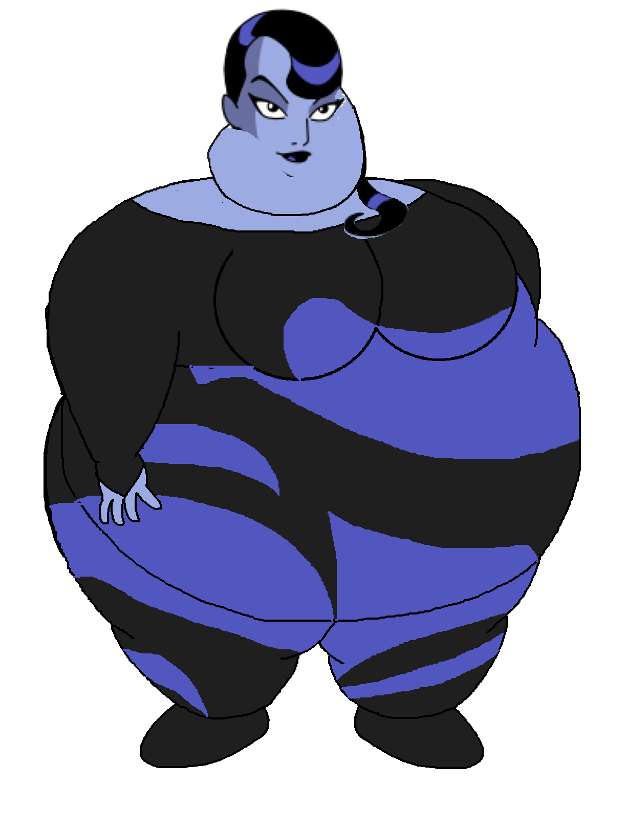 Inque Deviantart SSBBW Inque by TheGothEngine on DeviantArt