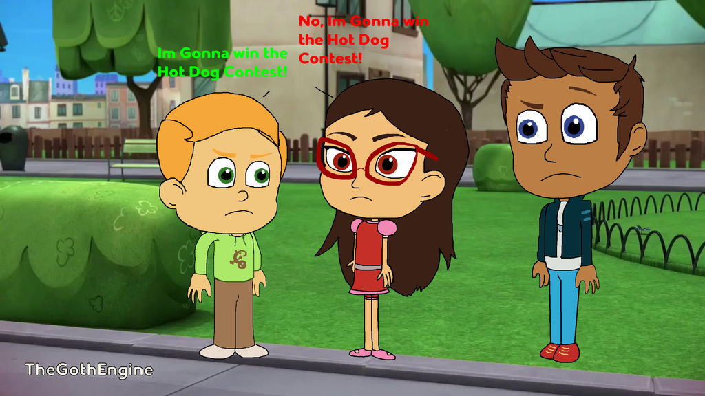 Amaya and Greg are Fighting by TheGothEngine on DeviantArt