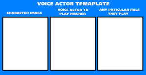 Voice Actor Template