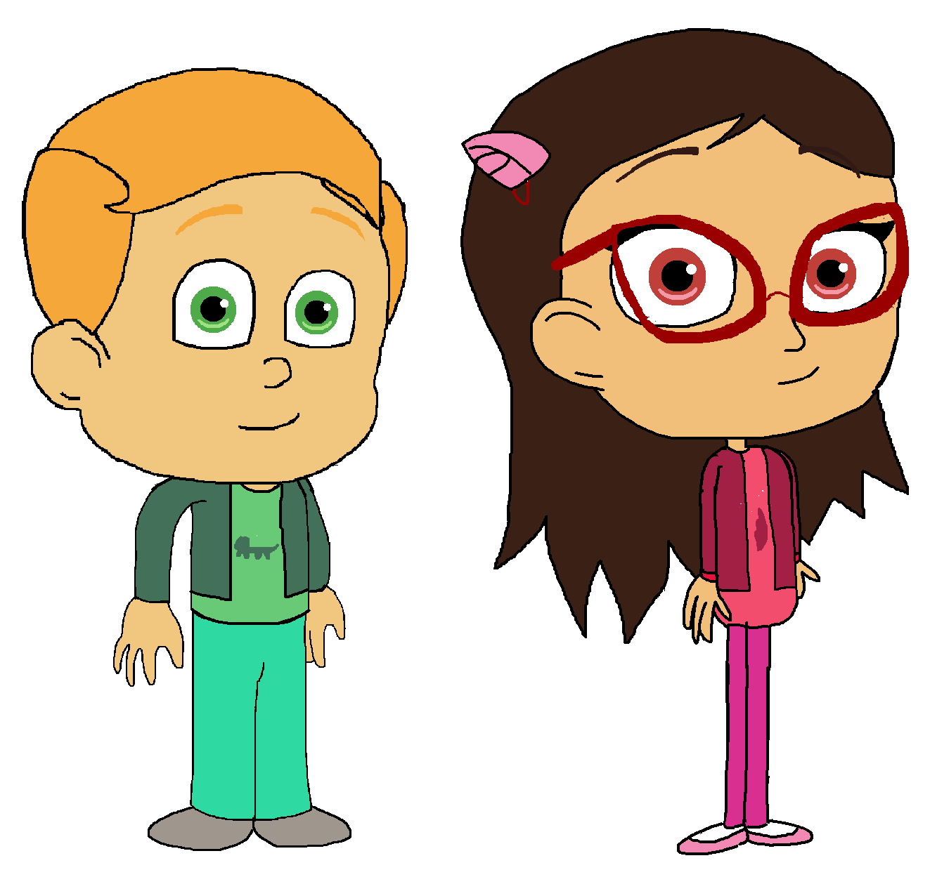 Amaya and Greg's New Clothes by TheGothEngine on DeviantArt