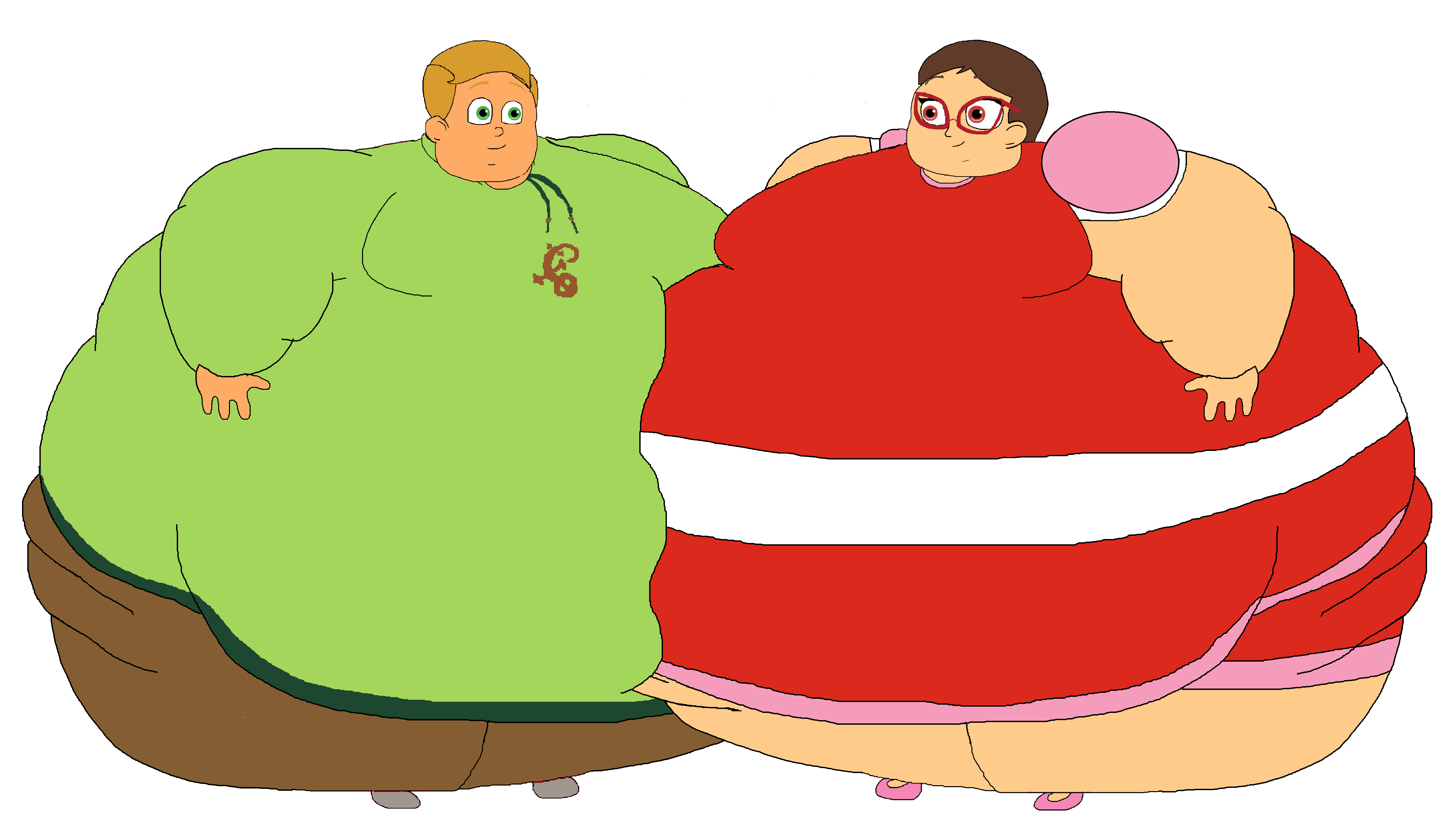 Amaya and Greg Belly Bump (REMAKE) by TheGothEngine on DeviantArt