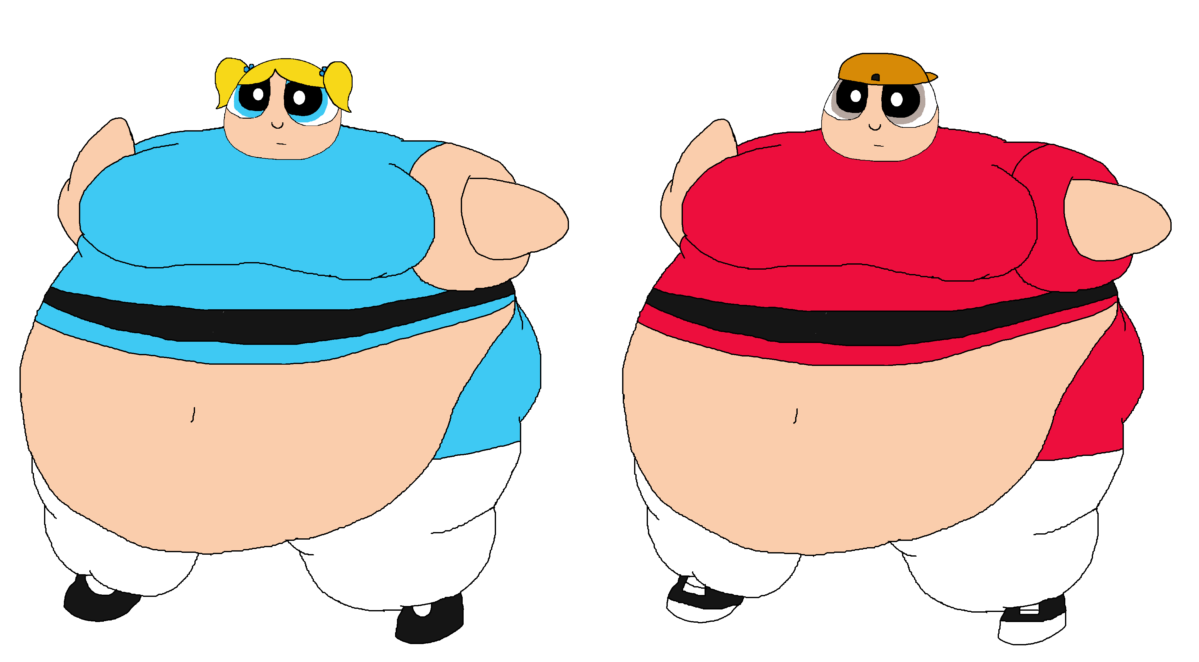 Roy and bubbles getting fat by TheGothEngine on DeviantArt Roy and bubbles getting fat by TheGothEngine on DeviantArt