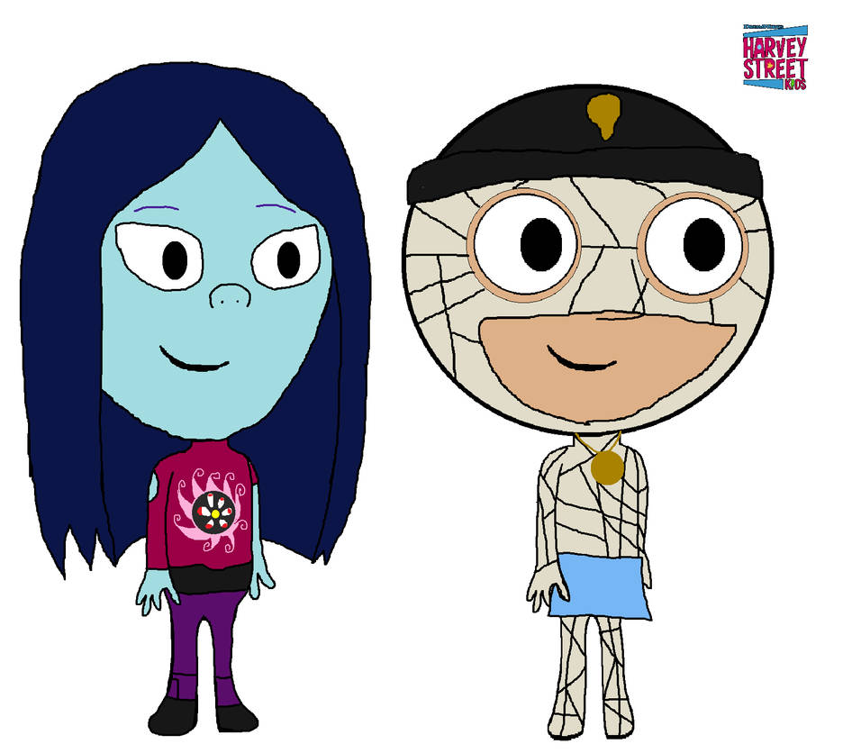 Mantha R Mantha and Ra in harvey street kids form by TheGothEngine on DeviantArt