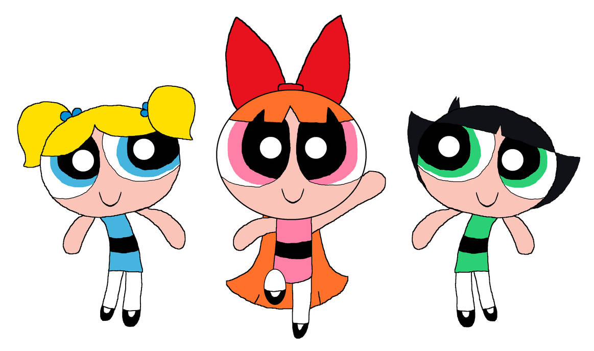 blossom Bubbles and Buttercup by TheGothEngine on DeviantArt