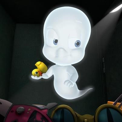 Casper with a Duck by TheGothEngine on DeviantArt