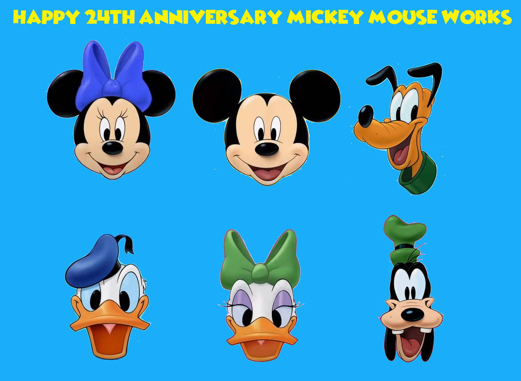 Happy 24th Anniversary Mickey Mouse Works by TheGothEngine on DeviantArt
