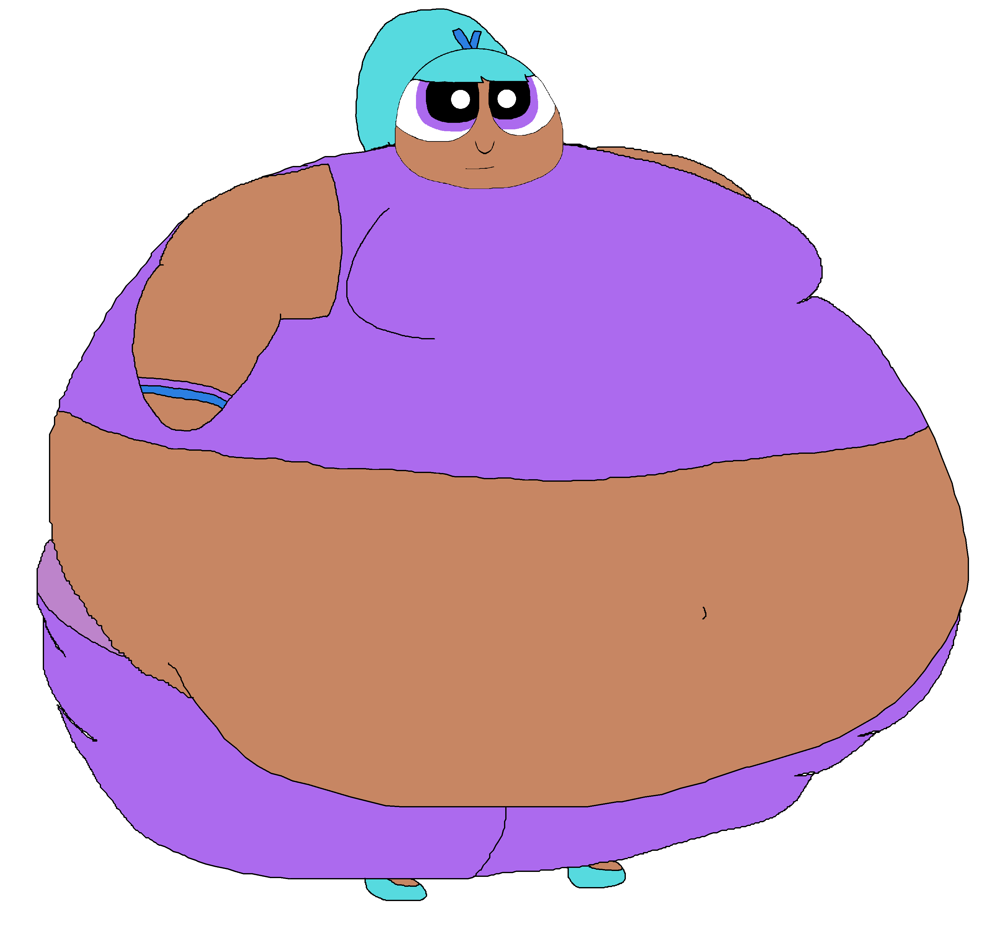 Fat Teenage Bliss 1 by TheGothEngine on DeviantArt