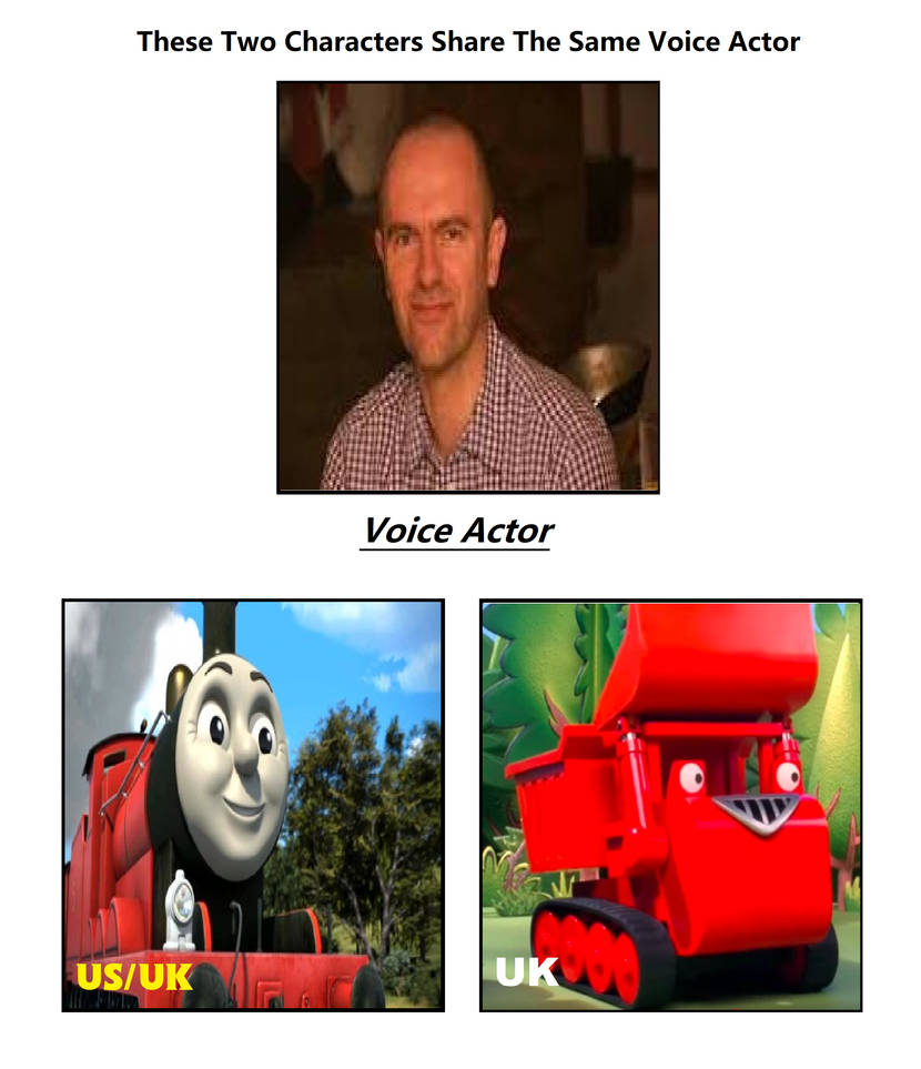 Same Voice Actor - Rob Rackstraw by TheGothEngine on DeviantArt