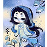 Yokai and season :Yuki onna