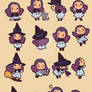 chibi little witch