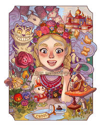 Alice in wonderland Russia