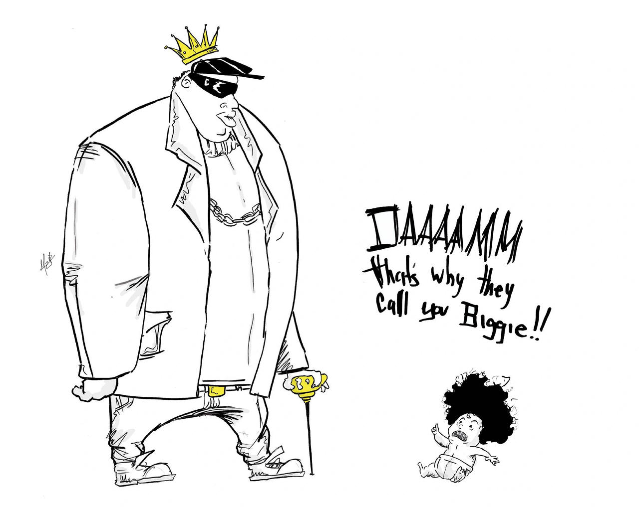 Biggie Smalls by AbnerLanderosArt on DeviantArt